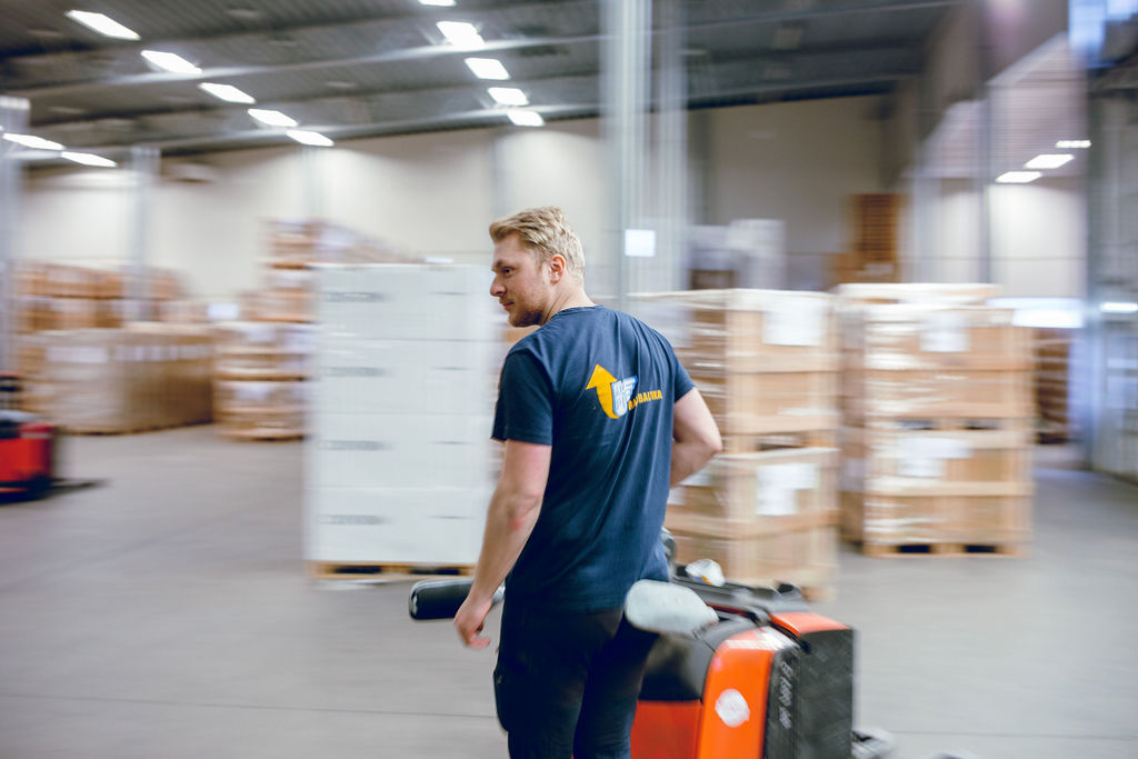 Transbaltika optimerar logistiken för kund X