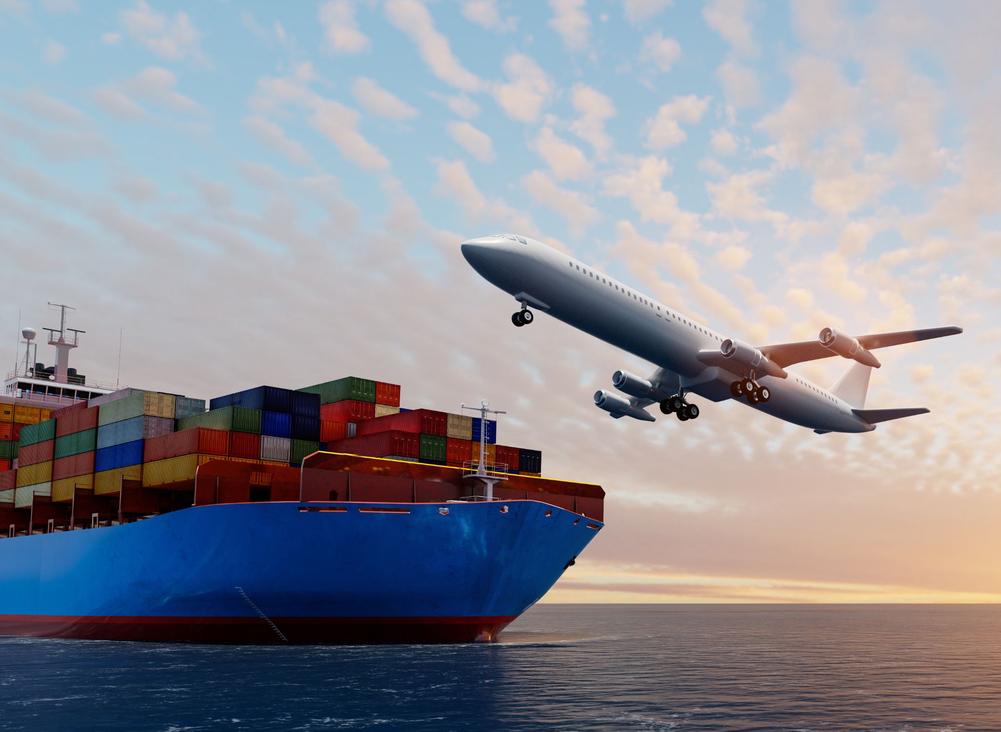 Nu även i luften och på havet!